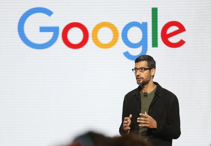 Glavni izvršni direktor družbe Google bo prevzel enako funkcijo v Googlovi krovni družbi Alphabet, ki jo je do zdaj opravljal Larry Page. | Foto: Reuters
