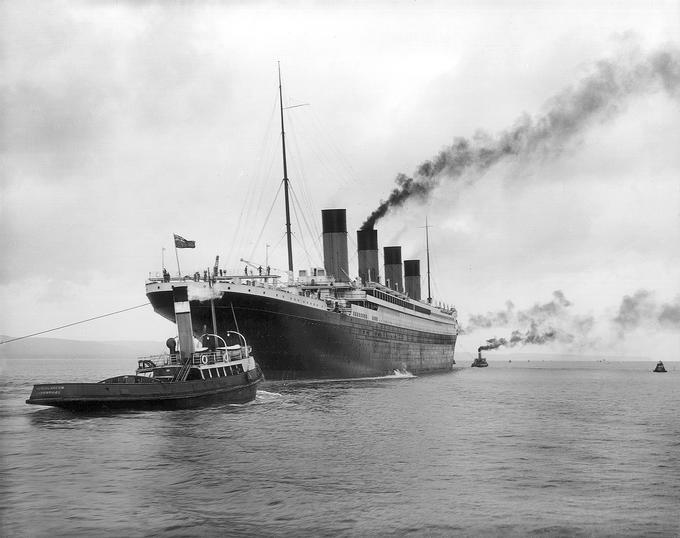 Titanik na krstni in hkrati tudi svoji zadnji plovbi | Foto: commons.wikimedia.org