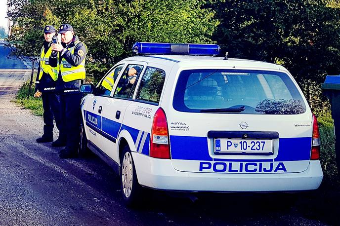 policija radar | Foto Jure Gregorčič