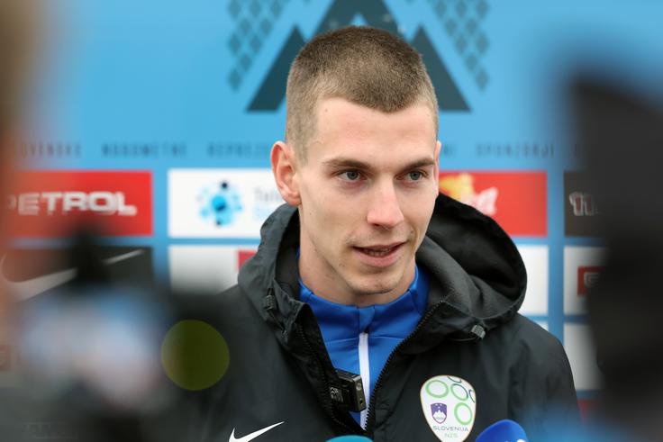 Mark Zabukovnik je prvič na taboru članske reprezentance. | Foto: www.alesfevzer.com
