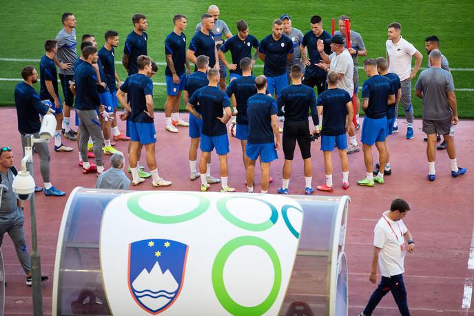 slovenska nogometna reprezentanca, trening, novinarska konferenca, Split | Foto Grega Valančič/Sportida