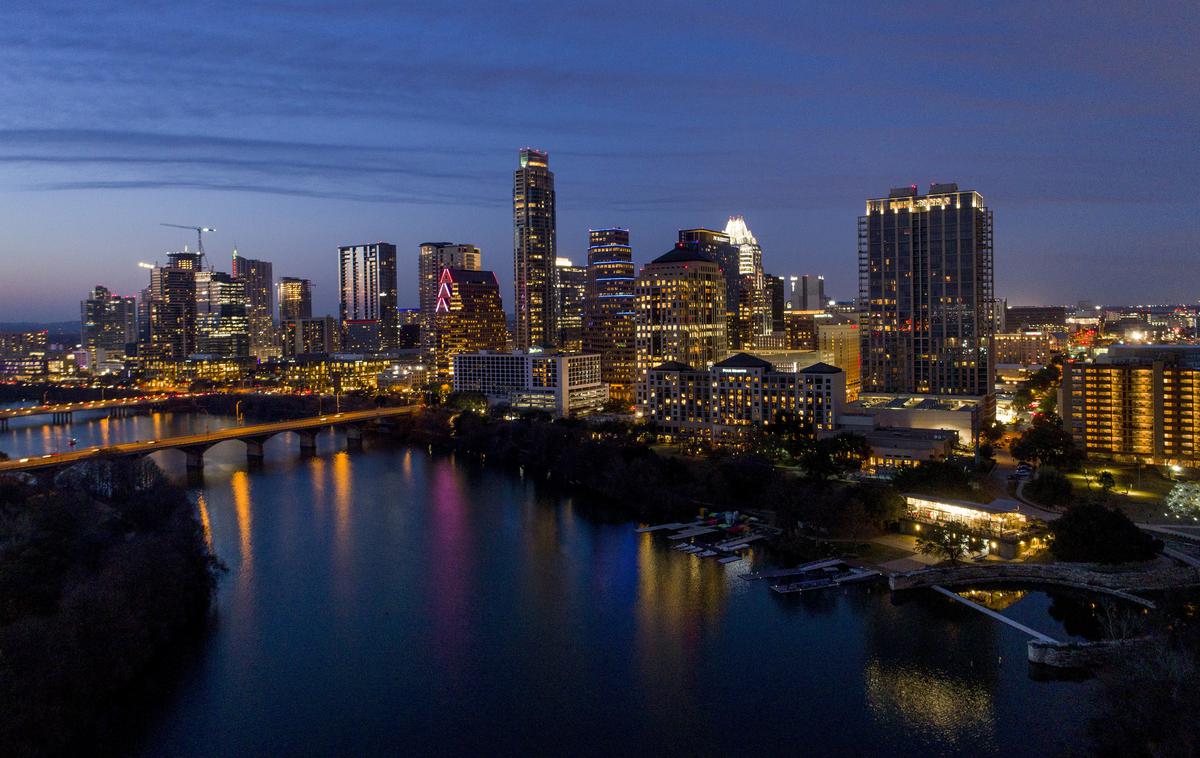 Austin | Teksaško glavno mesto Austin ima slab milijon prebivalcev, celotno metropolitansko območje pa šteje okoli 2,3 milijona prebivalcev.  | Foto Guliverimage