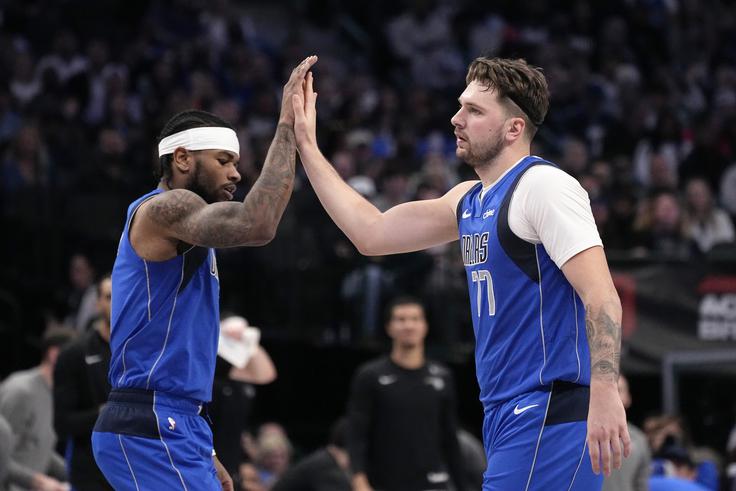 Luka Dončić je tokrat na parketu spet veliko prebil, 43 minut. | Foto: Guliverimage