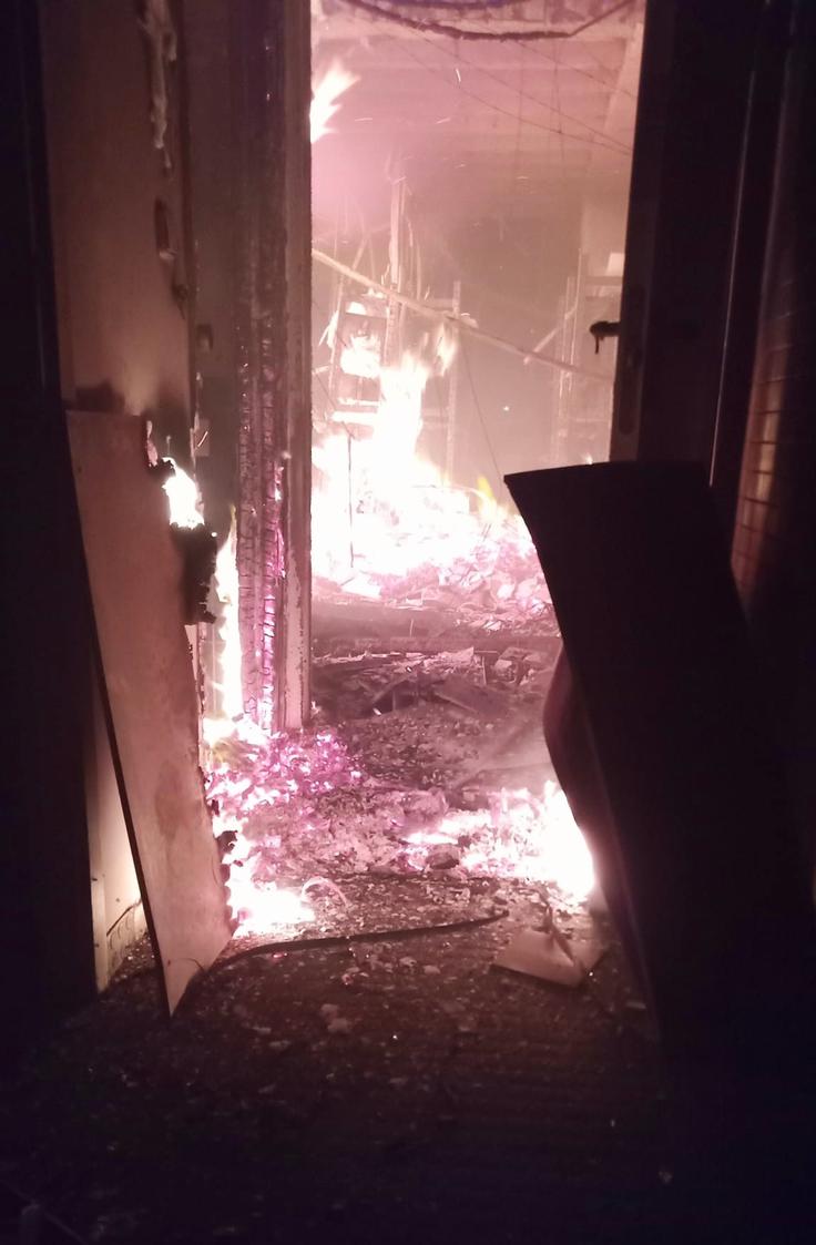 požar, stolpnica, nebotičnik, Zagreb, Vjesnik, gasilci | Foto: Vatrogasna postrojba Zagreb/Facebook