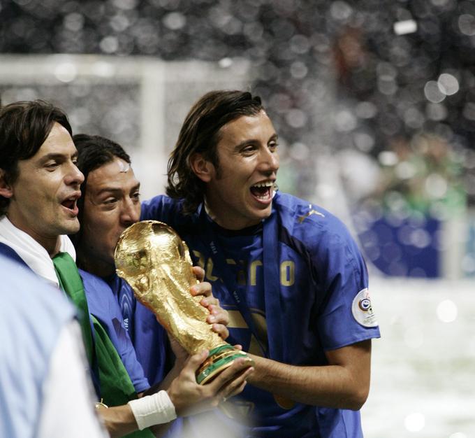 Z Italijo je postal svetovni prvak. | Foto: Reuters