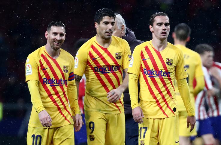 Lionel Messi, Luis Suarez, Antoine Griezmann Lionel Messi, Luis Suarez, Antoine Griezmann | Foto: Reuters