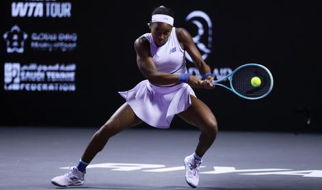 Gauff z zmago nad Paolini ohranila upanje za polfinale
