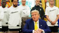 Bizarno, predsednik Trump spravil v zadrego zvezdnike Juventusa