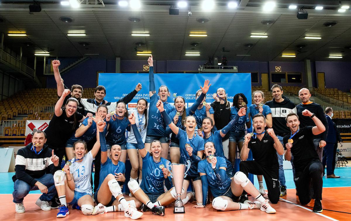 Nova KBM Maribor : Calcit Volley finale pokal Slovenije | V ženski konkurenci bodo lovoriko branile članice Calcita. | Foto Matic Klanšek Velej/Sportida