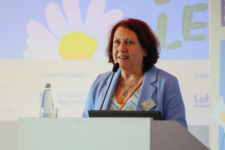 Vodja projekta TVU Zvonka Pangerc Pahernik. | Foto: Andragoški center Slovenije