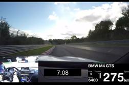 BMW M4 GTS na Nürburgringu: za volan sedel inženir in navdušil (video)