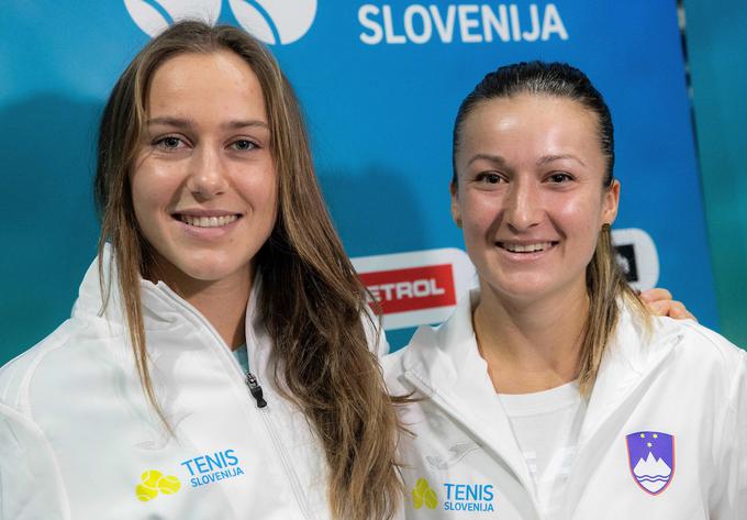 Kaja Juvan, Dalila Jakupović | Foto: Sportida