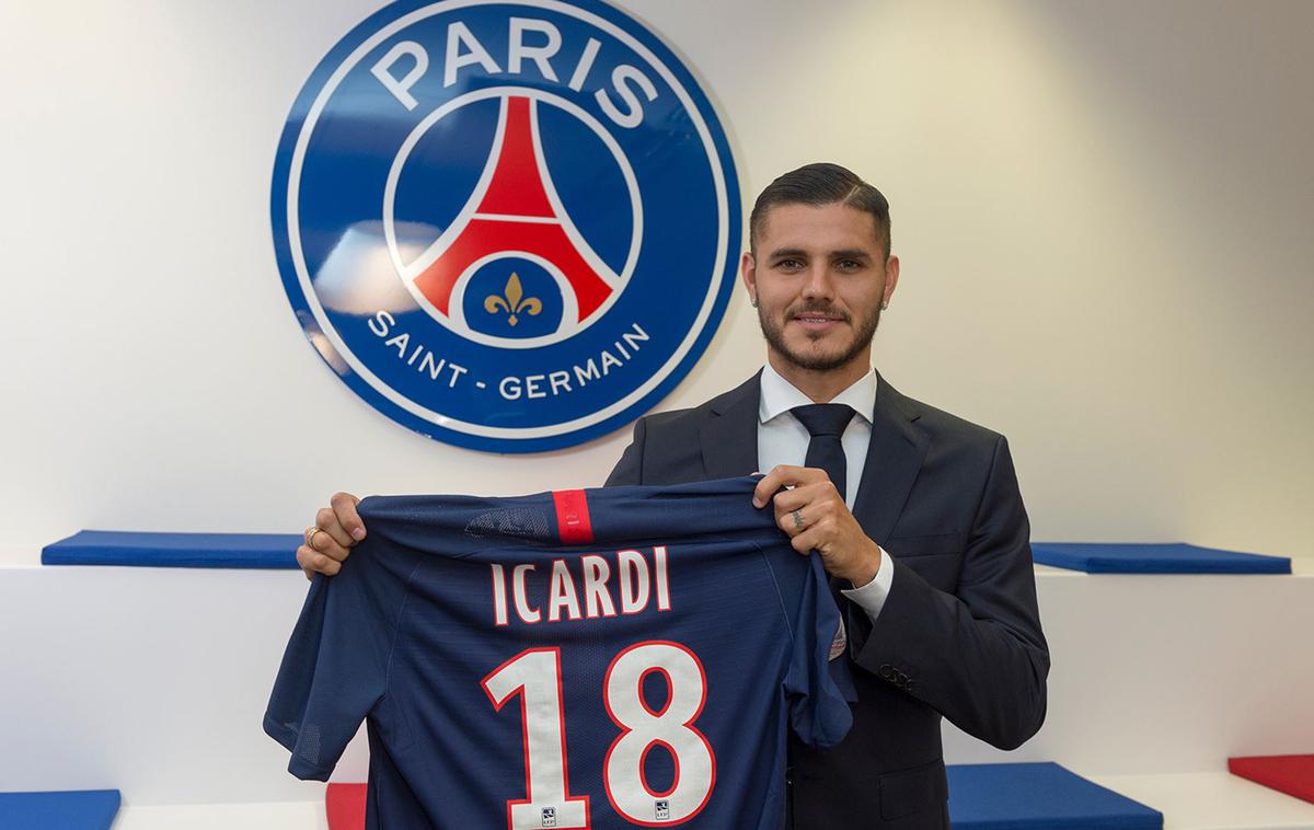 icardi | Mauro Icardi bo leto dni kot posojen nogometaš Interja igral v Parizu. | Foto Twitter