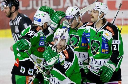 Olimpija potolkla Salzburg, nova ničla Jesenic