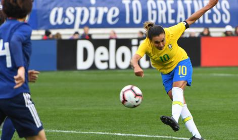 Zvezdnica Marta bo manjkala na uvodni tekmi Brazilije na SP