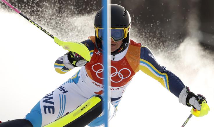 Frida Hansdotter ZOI Pjongčang 2018 slalom Frida Hansdotter ZOI Pjongčang 2018 slalom | Foto: Reuters