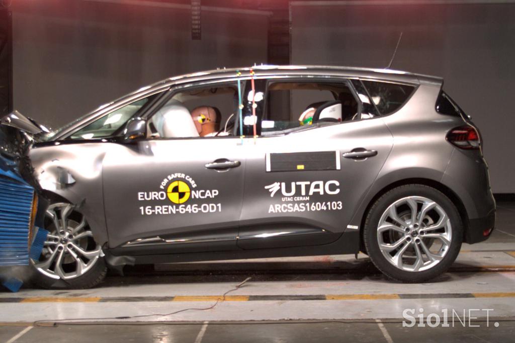 Renault scenic - 5 zvezdic EuroNCAP