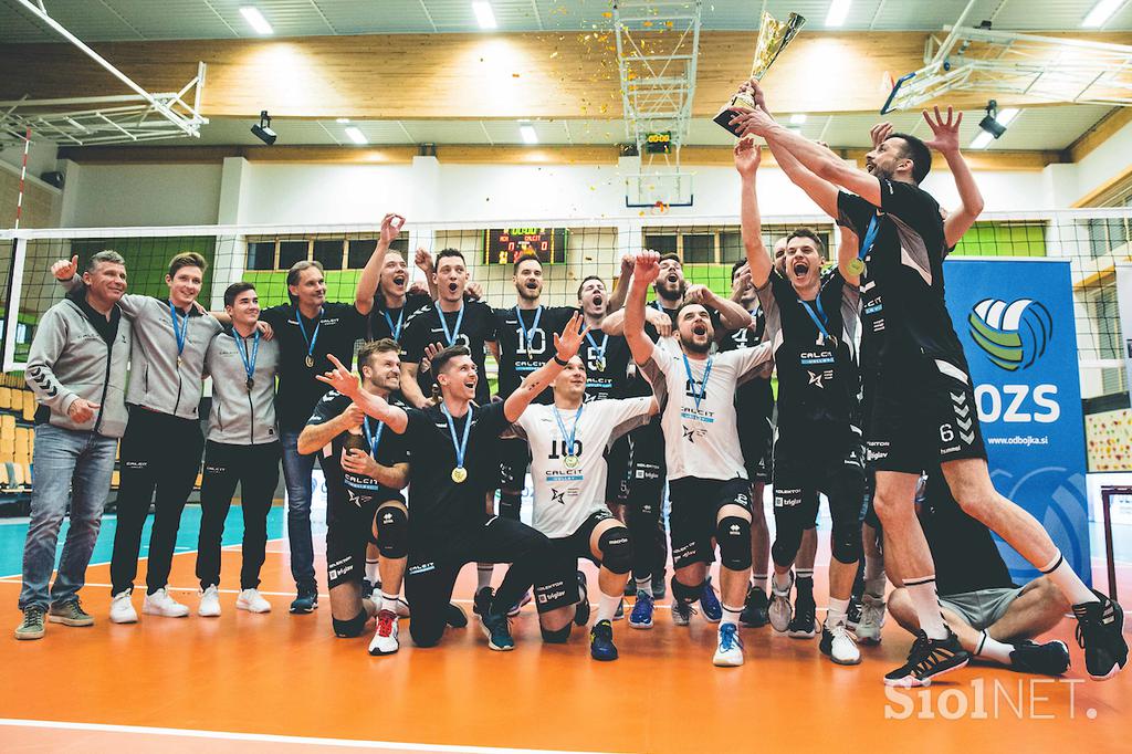 ACH Volley Ljubljana : Calcit Volley, pokal finale