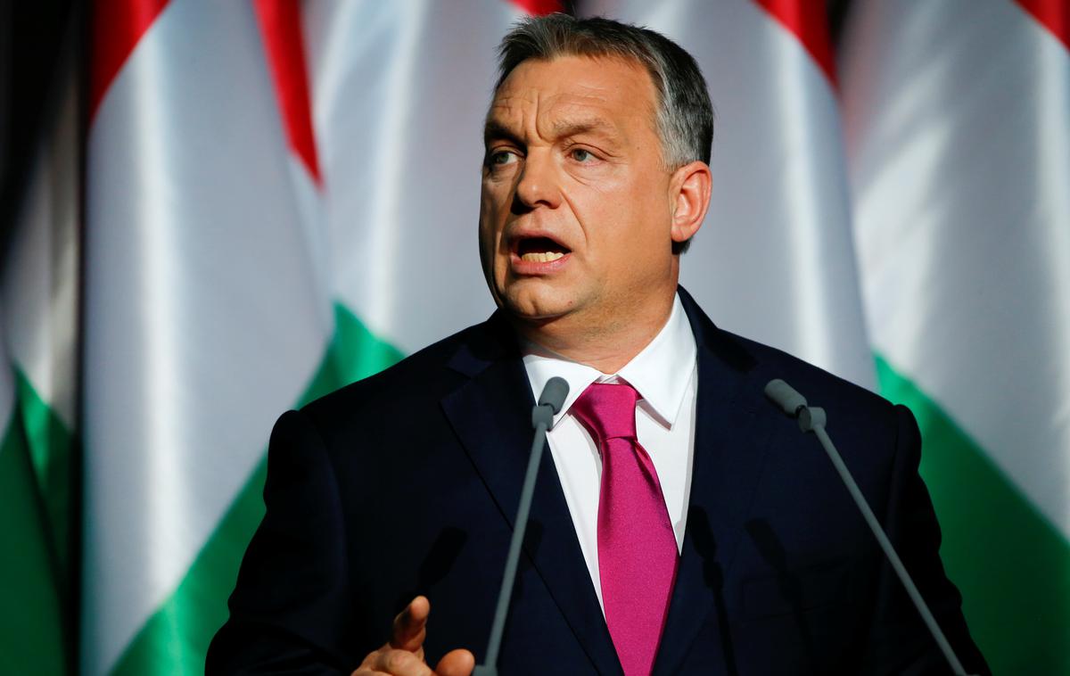 Viktor Orban | Opozicija je proti vladi premierja Viktorja Orbana pripravila pet točk. | Foto Reuters
