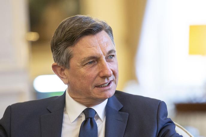 Borut Pahor in Natasa Pirc Musar | Pred odhodom s predsedniške funkcije je Borut Pahor za viceguvernerja Banke Slovenije predlagal Marka Pahorja. | Foto Ana Kovač