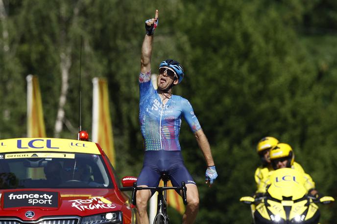 Hugo Houle | 31-letni Kanadčan Hugo Houle je veliki zmagovalec 16. etape na Dirki po Franciji.  | Foto Reuters