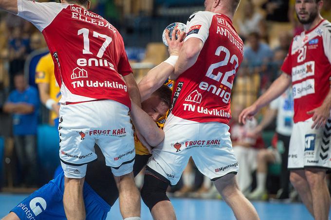Danci so vknjižili še tretjo zmago, Celjani še tretji poraz. | Foto: Anže Petkovšek/Sportida