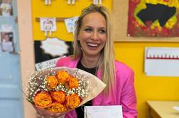 Slovenska pevka se je s solzami v očeh poslovila od redne službe #foto