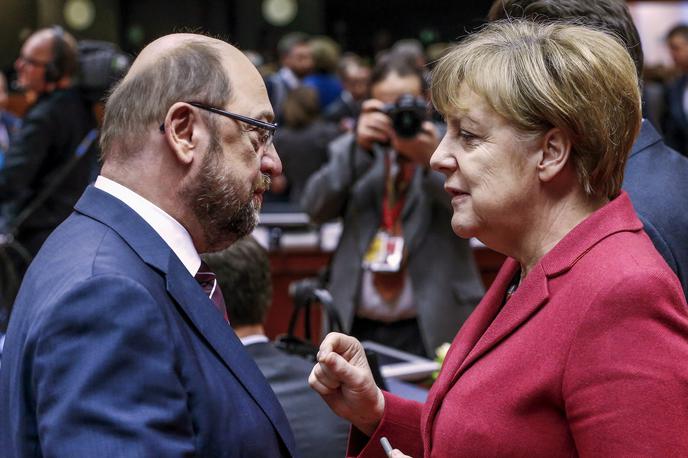 Angela Merkel, Martin Schulz | Foto Reuters
