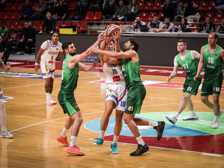 Krka še čaka na prvo zmago. | Foto: Igokea m:tel/Marija Vuruna