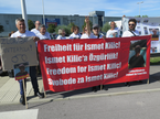 Ismet Kilic protest