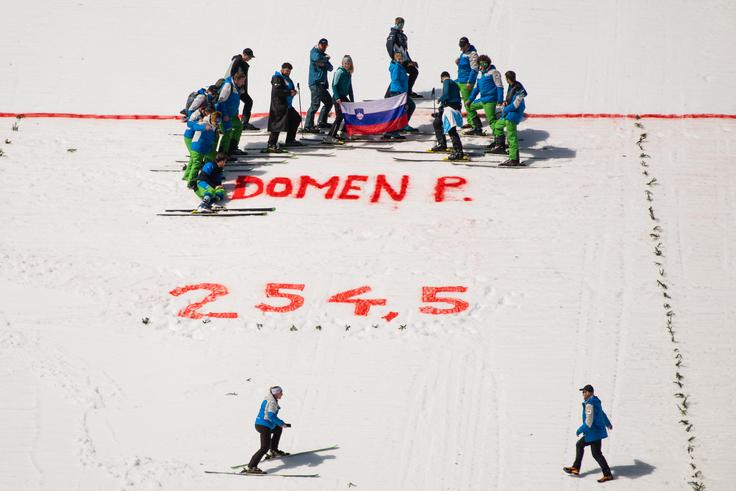 Kraft je pohvalil dobro pripravo letalnice. | Foto: Grega Valančič