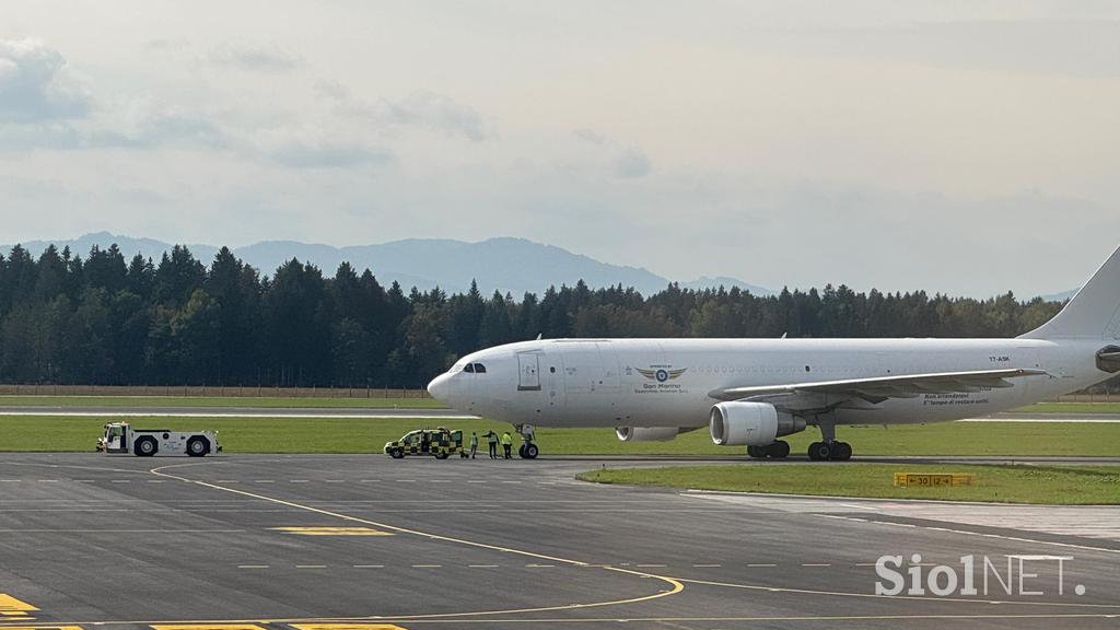 Tovorno letalo Airbus A300B4-622R družbe San Marino Executive Aviation