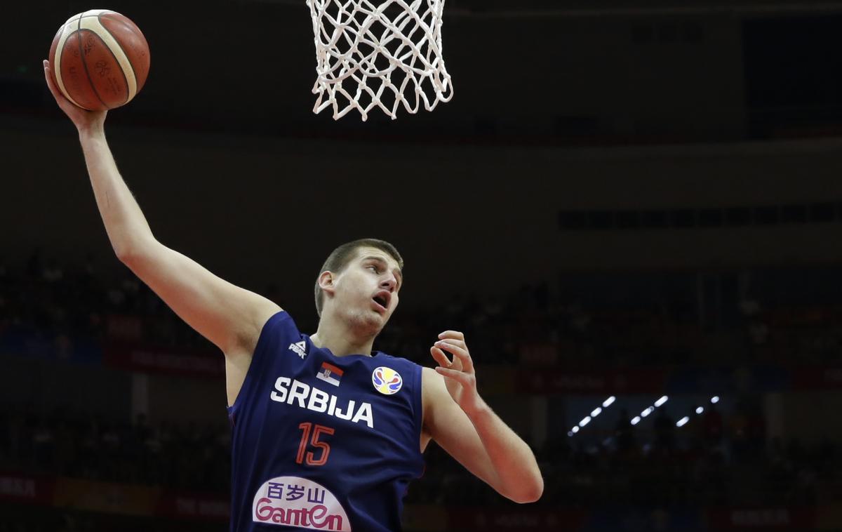 Nikola Jokić Srbija | Dvakratni zaporedni MVP sezone NBA Nikola Jokić bo po treh letih znova oblekel dres Srbije. | Foto Reuters