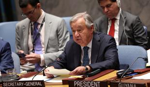 Guterres opozarja pred jedrsko krizo: Drvimo v kaos, svet je na robu spopada med Iranom in Izraelom