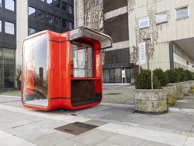 Mächtigov Kiosk K67 pred Delovo stolpnico dobil novo vlogo