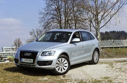 Audi Q5 s hibridno različico previdno na slovenski trg
