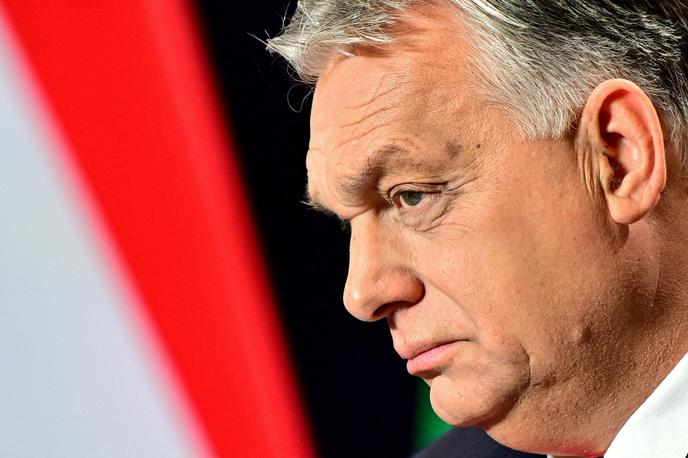 Viktor Orban | Zelenski se je oglasil prek videopovezave. | Foto Reuters