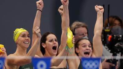 Avstralke z olimpijskim rekordom za las ugnale ZDA