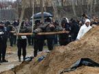 Ekshumacija padlih vojakov v Buči, Ukrajina