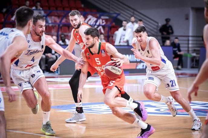 Aleksej Nikolić, Cedevita Olimpija | Cedevita Olimpija je izgubila v Laktaših. | Foto Igokea/Nikola Vuruna