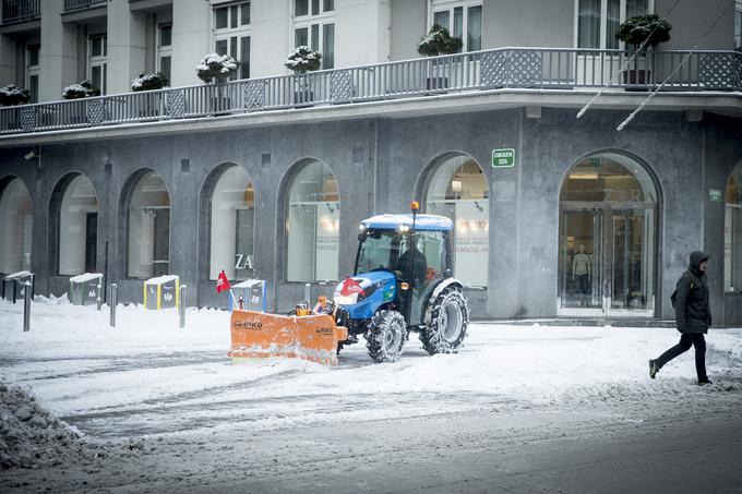 Snežna odeja se bo zaradi mrzlih tal in hladnega vremena v prihodnjih dneh obdržala, nova pošiljka prihaja prihodnji teden. | Foto: Ana Kovač
