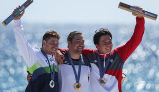 Toni Vodišek osvojil srebrno medaljo na olimpijskih igrah