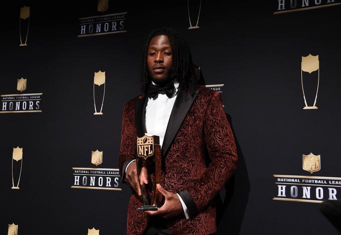 Alvin Kamara je najboljši novinec. | Foto: Reuters