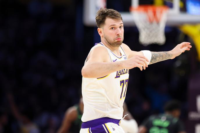 Luka Dončić, Los Angeles Lakers | Luka Dončić je bil s 34 točkami prvi strelec tekme z New Orleansom. | Foto Guliverimage