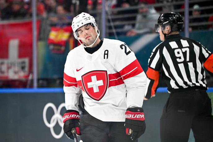 Kevin Fiala zaradi hude poškodbe končal olimpijski turnir in sezono