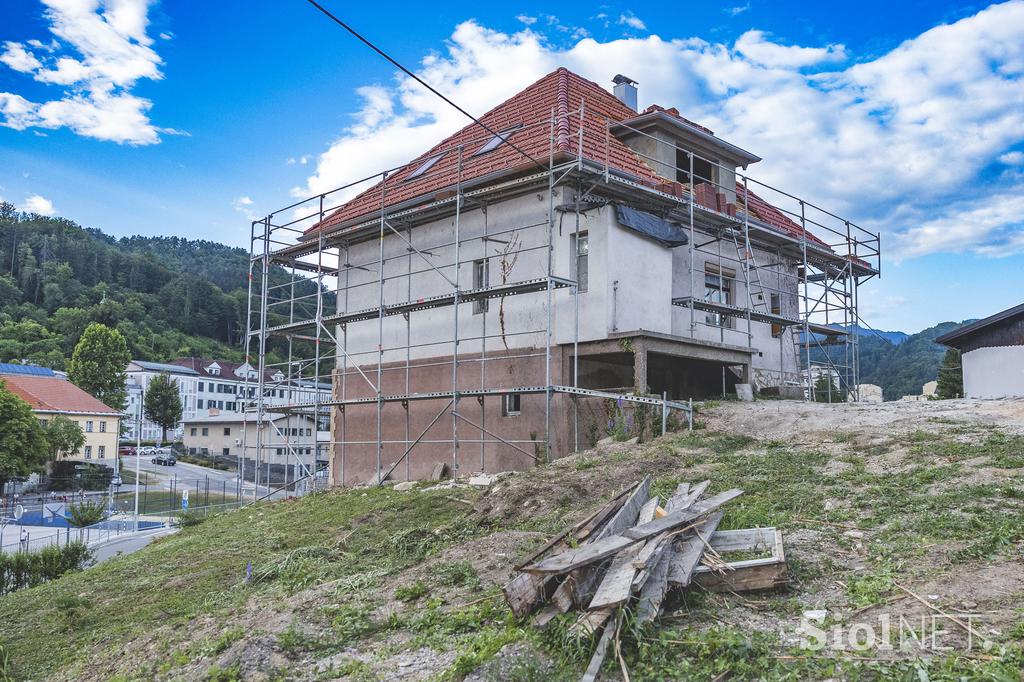 Vila Trbovlje obnova