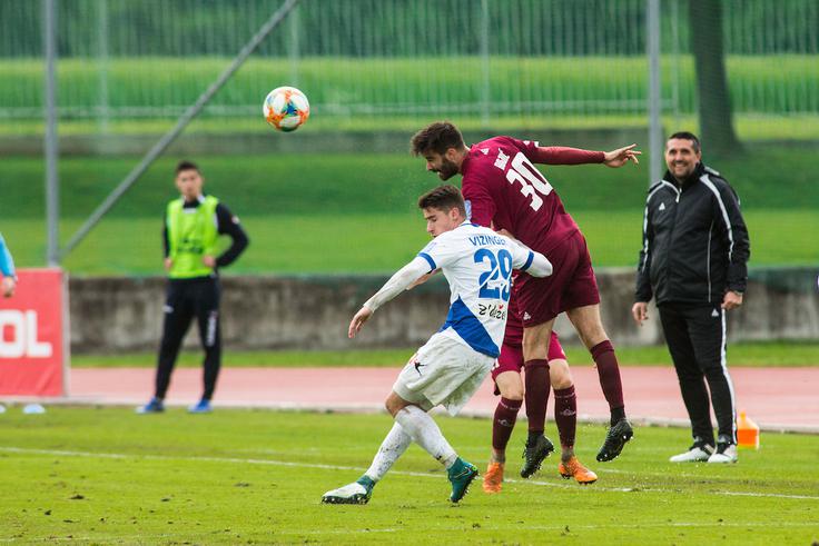 Celjani so prvi zapretili na tekmi. | Foto: Peter Podobnik/Sportida