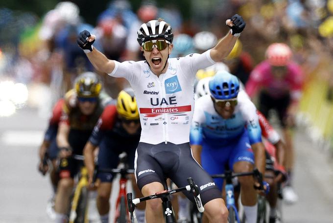 Rumeno majico vodilnega je oblekel že po zmagi v 6. etapi. | Foto: Reuters