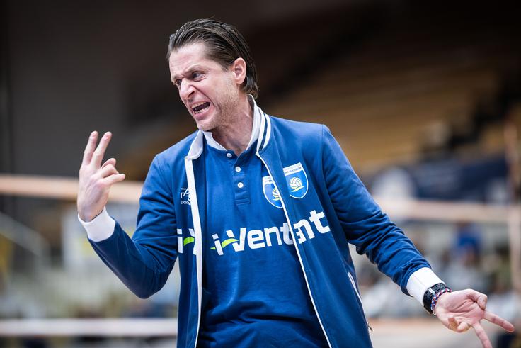 Varovanci Sebastijana Škorca so izgubili uvodno tekmo četrtfinala. | Foto: Jure Banfi