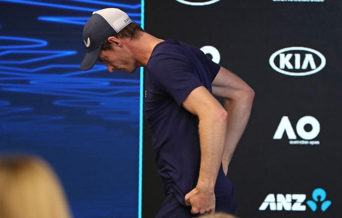 Andy Murray je za nekaj minut v solzah zapustil novinarsko konferenco. | Foto: Gulliver/Getty Images